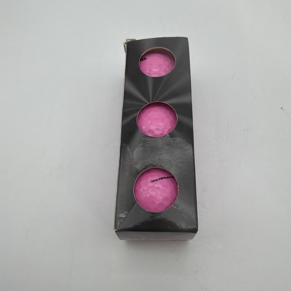 #4 Golf Balls Nitro Hot Pink Woman's Blaster Distance 3 Balls New